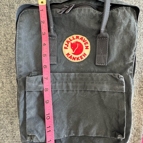 Fjallraven Kanken Mini Backpack #23561 Navy Blue - Picture 7 of 8